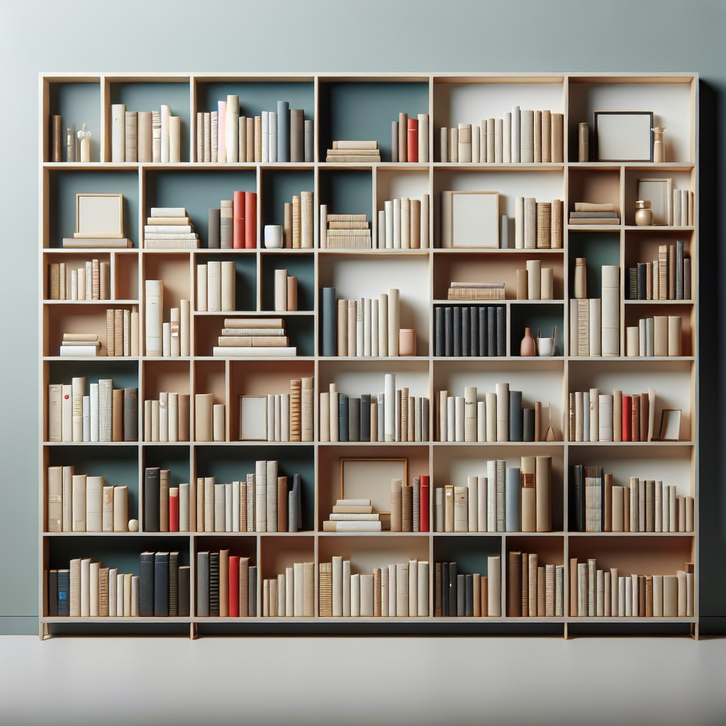 minimalistic bookshelf zoom backgrounds