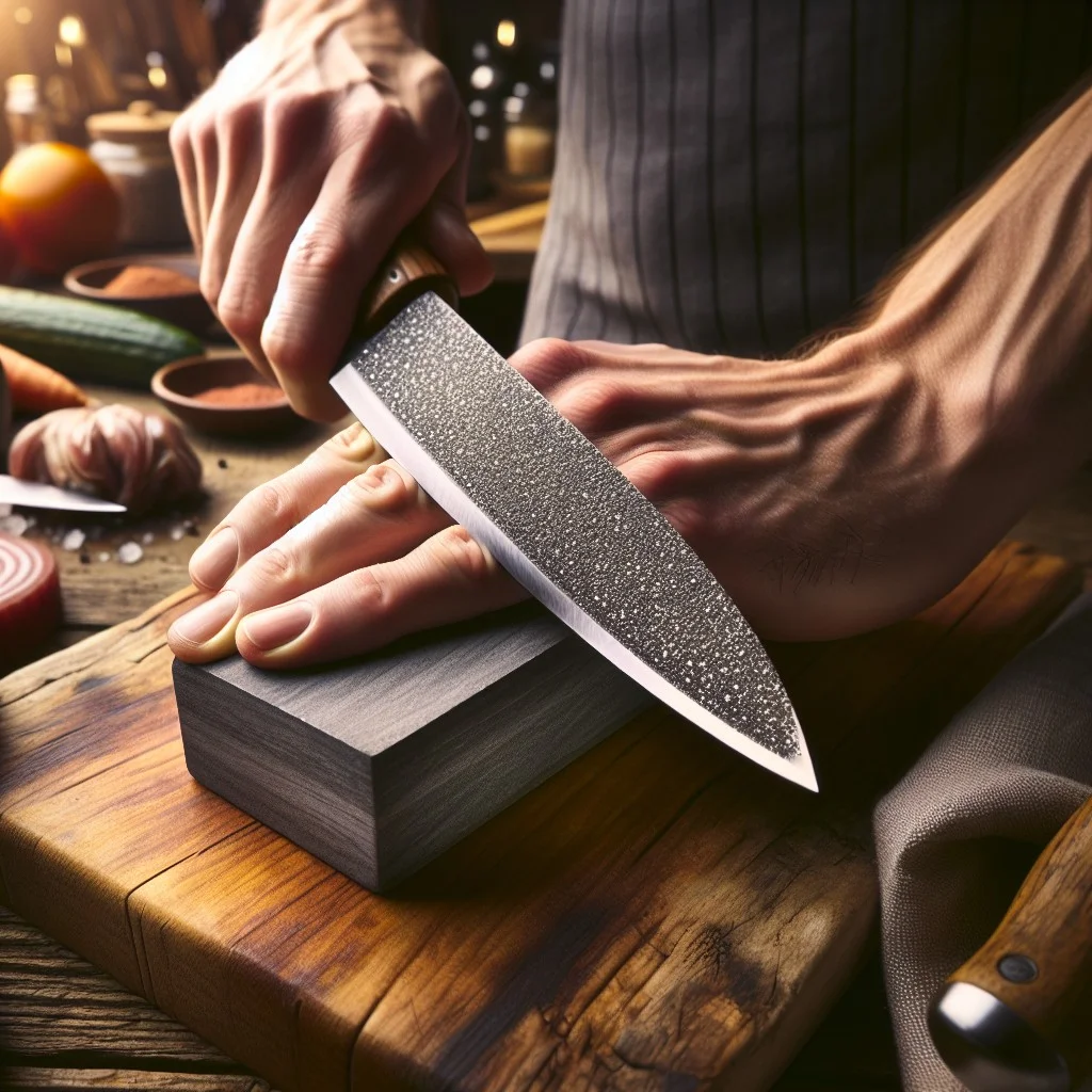 selecting a sharpening stone