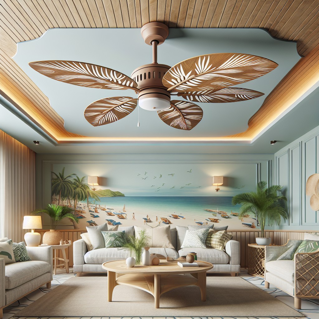 tropical ceiling fans a mini vacation at home