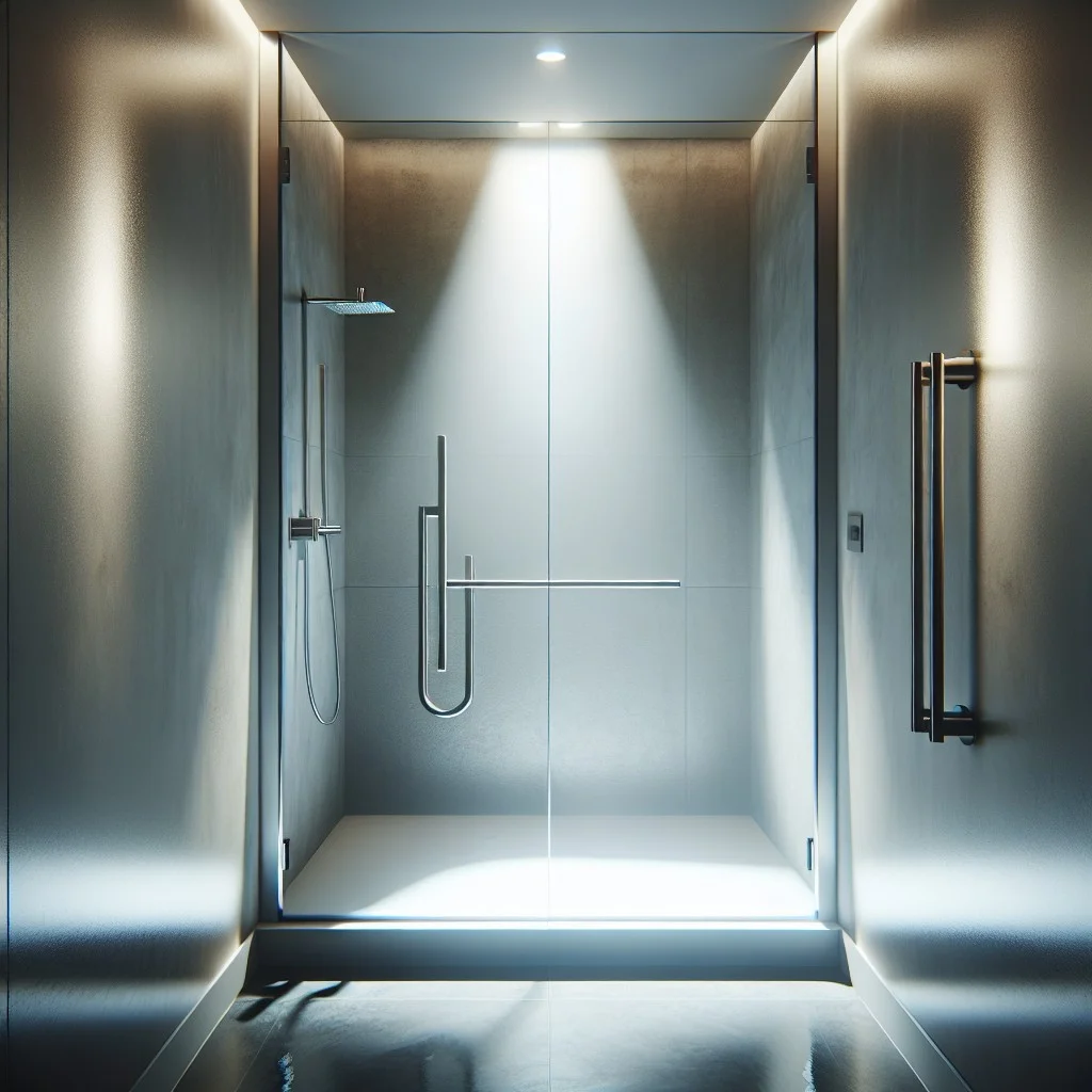 why every shower should have a vertical grab bar