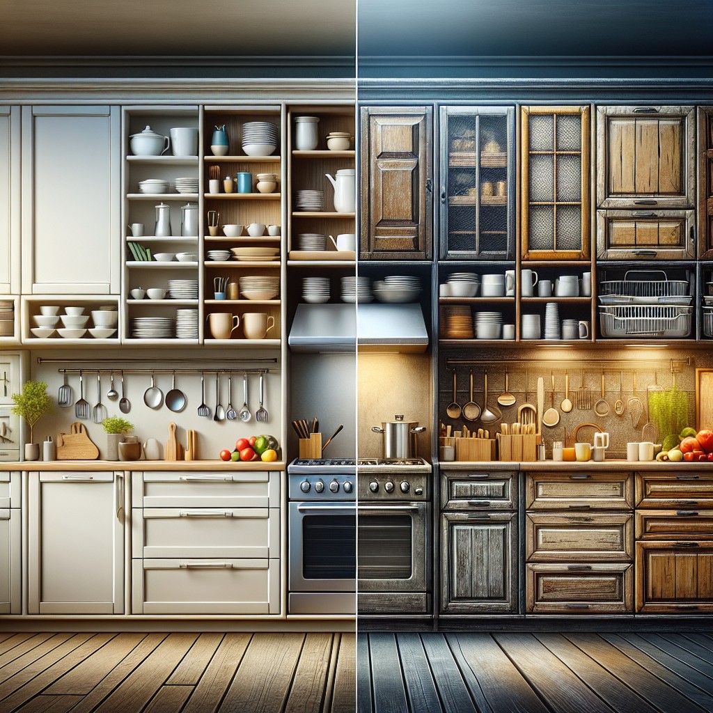 assess the current state of your cabinets