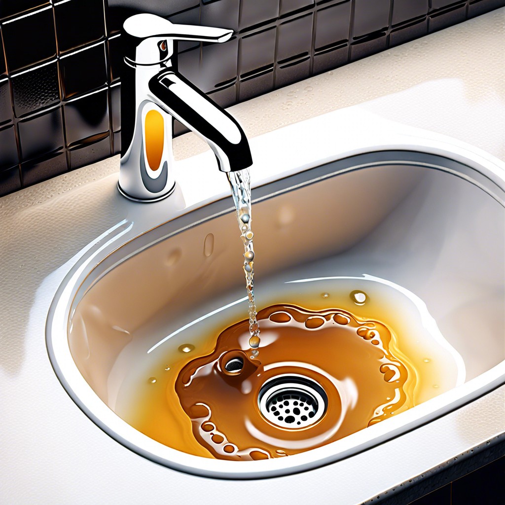 causes of gurgling drain
