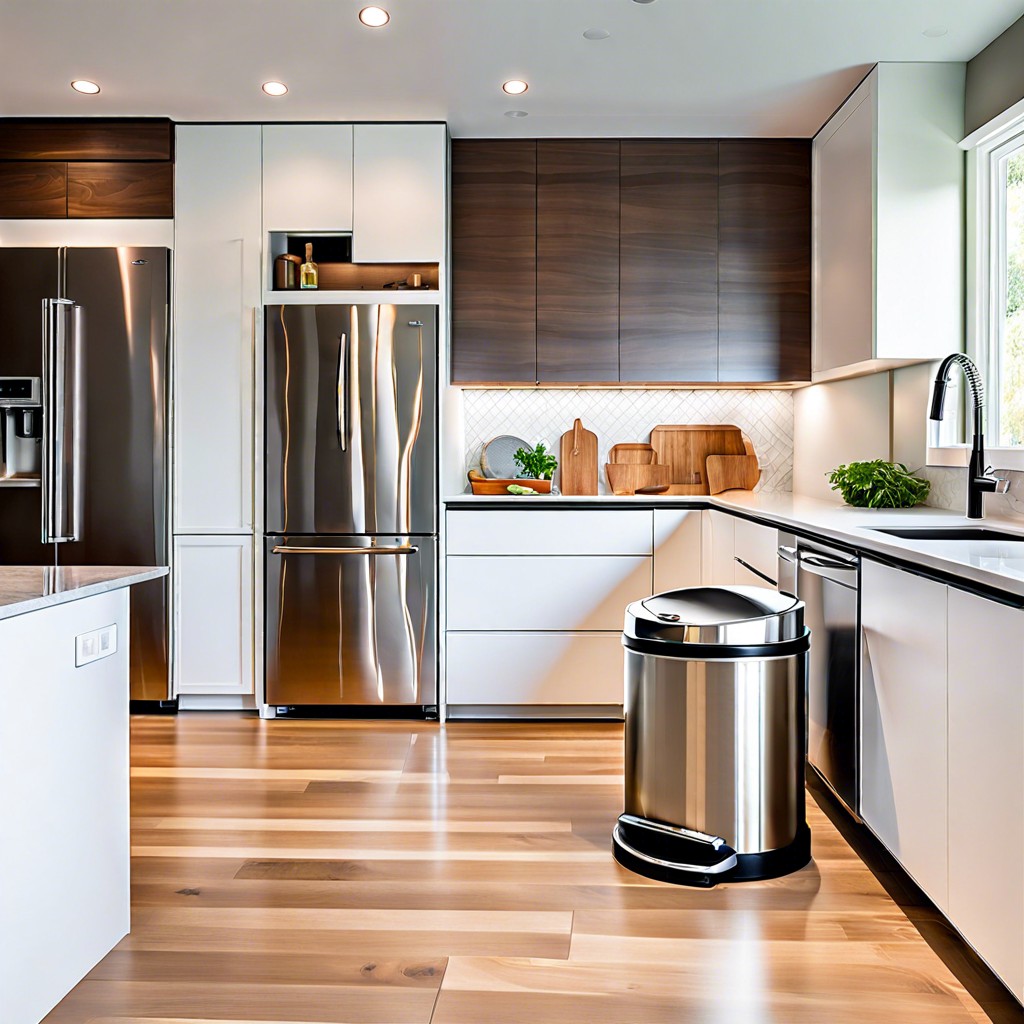 considerations for choosing the right kitchen trash can size