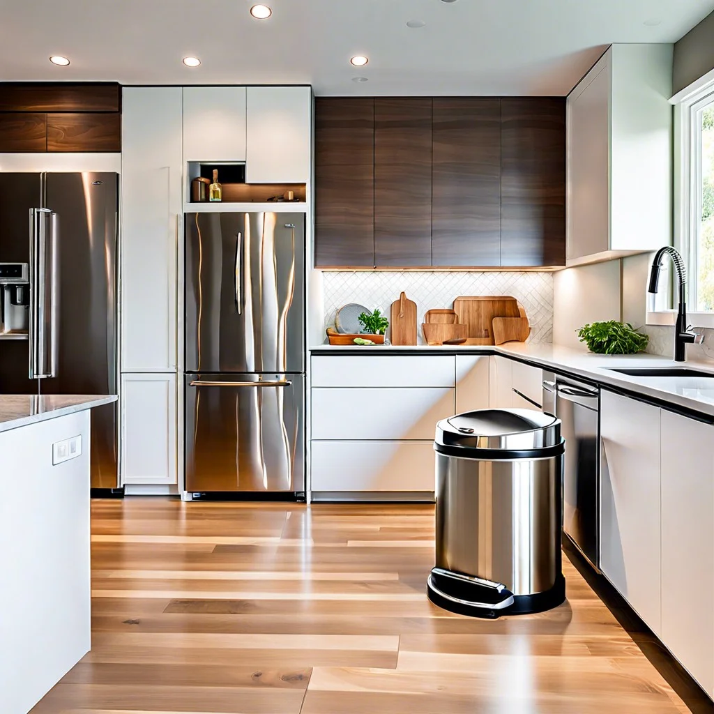 considerations for choosing the right kitchen trash can size