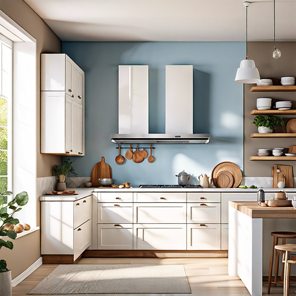 determine the undertone of your white cabinets