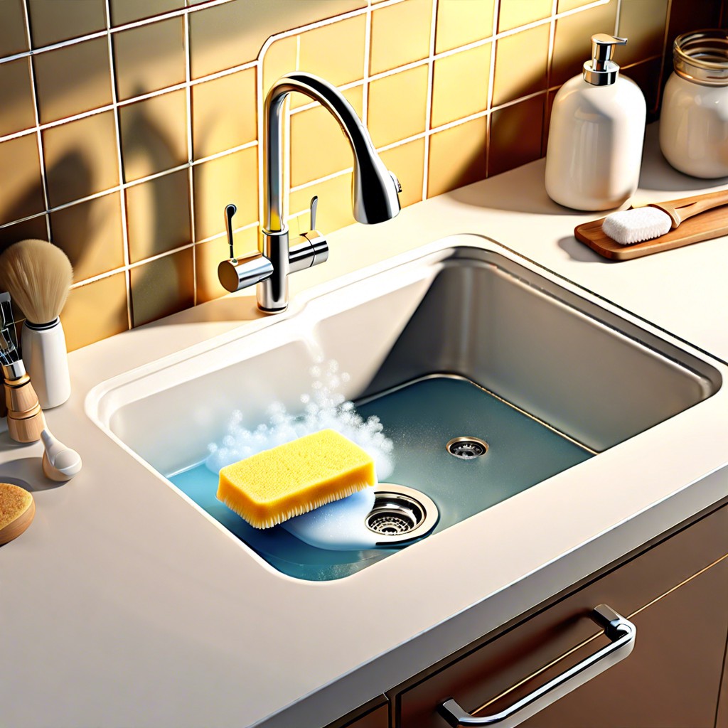 how often to clean a kitchen sink