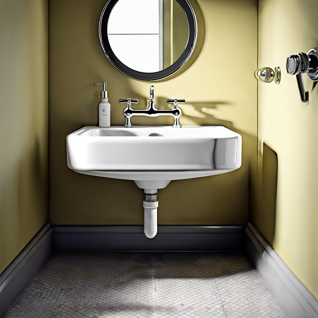 what causes the smell coming from your bathroom sink