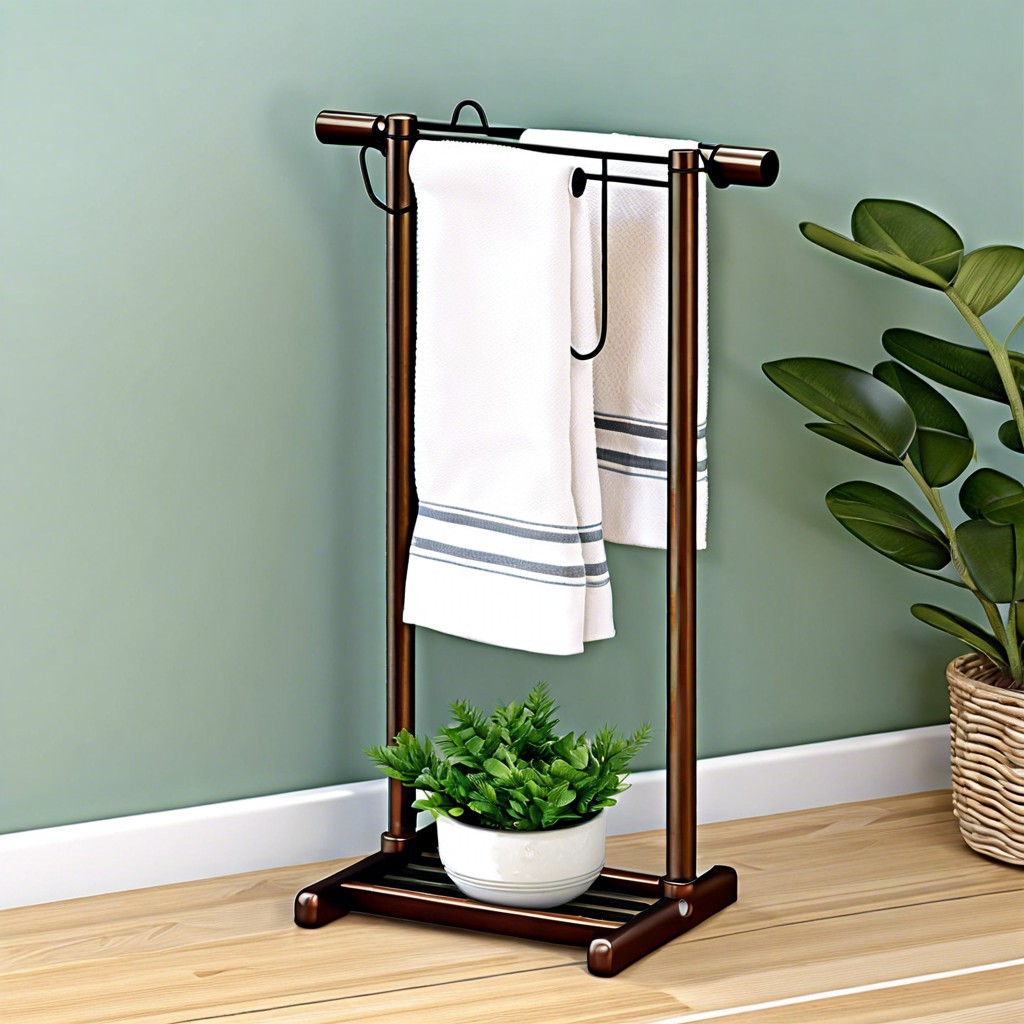 use a plant hanger stand