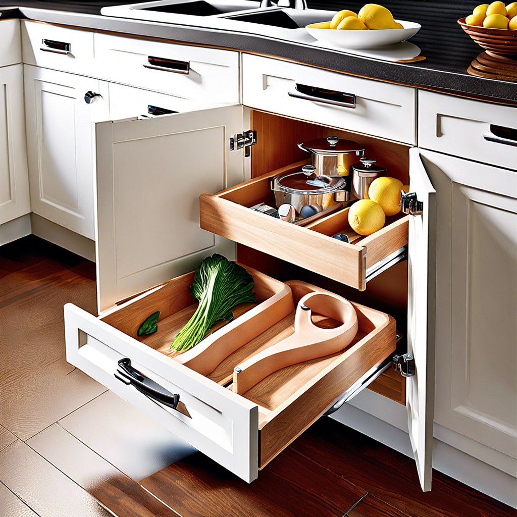 utilize undersink storage