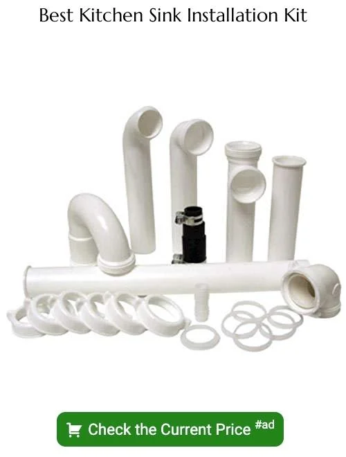 Kitchen sink installation kit