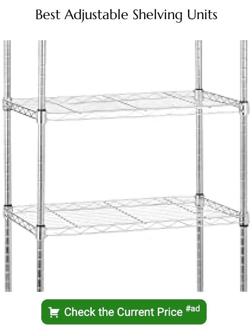 adjustable shelving units