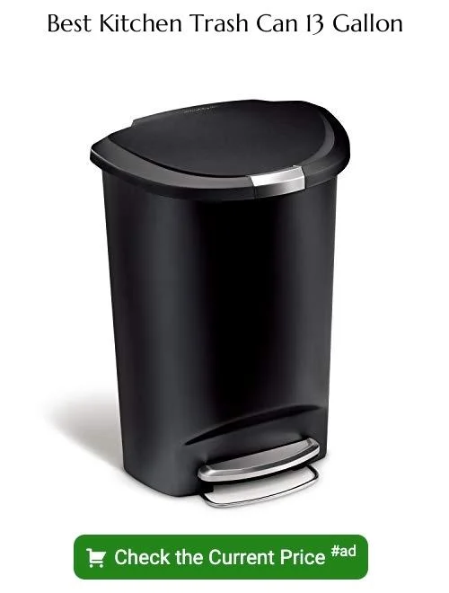 best kitchen trash can 13 gallon