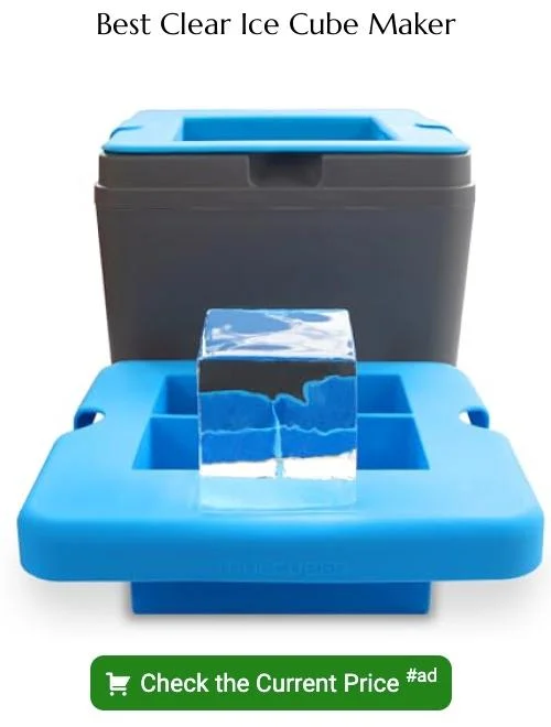 clear ice cube maker
