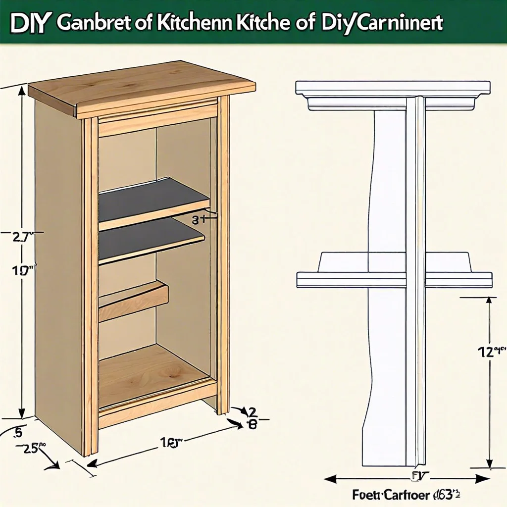 determine and cut cabinet depth