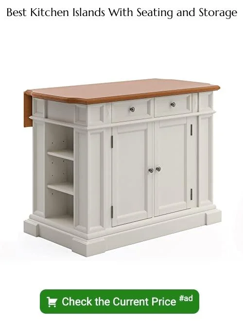 kitchen islands with seating and storage