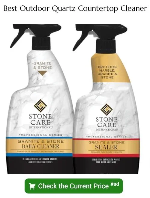 outdoor quartz countertop cleaner