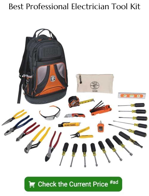 professional electrician tool kit