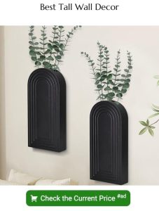 15 Tall Wall Decor Ideas: Comprehensive Guide to Beautify High Spaces