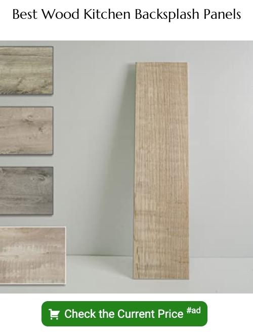 wood kitchen backsplash panels