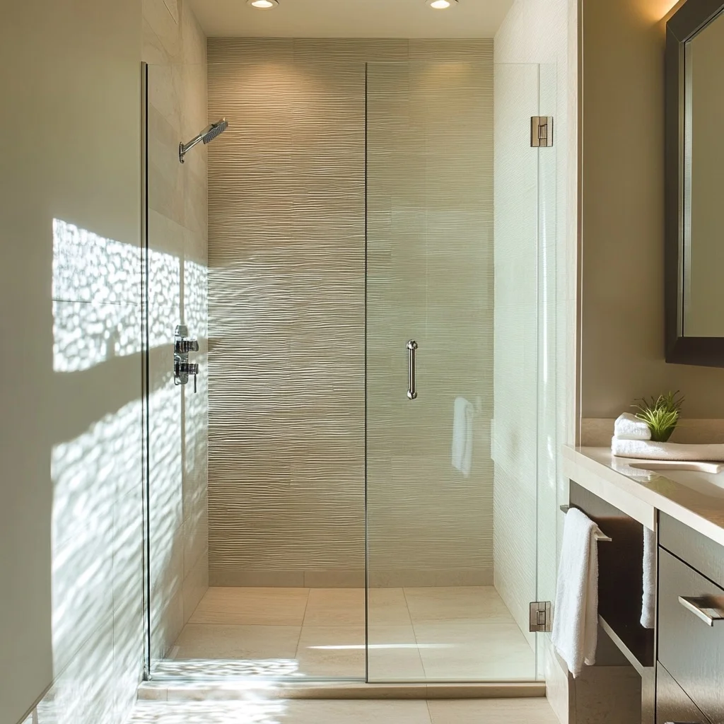 glass shower door