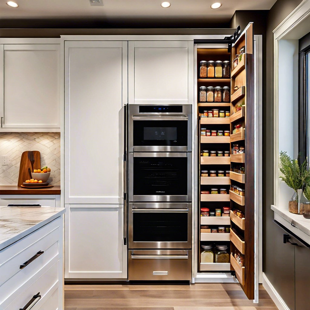 implement a sliding pantry door