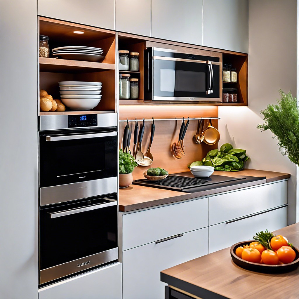 15 Creative Microwave on Countertop Ideas