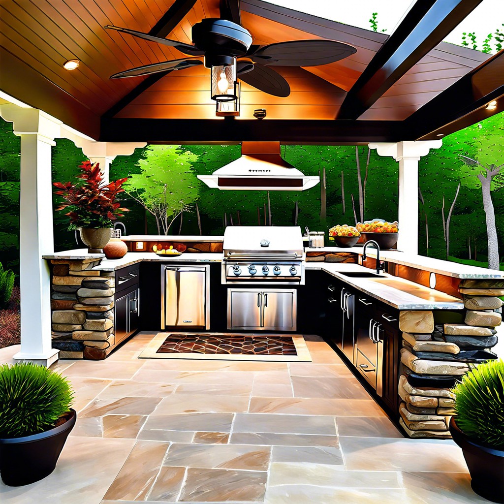 outdoor kitchen cost estimates