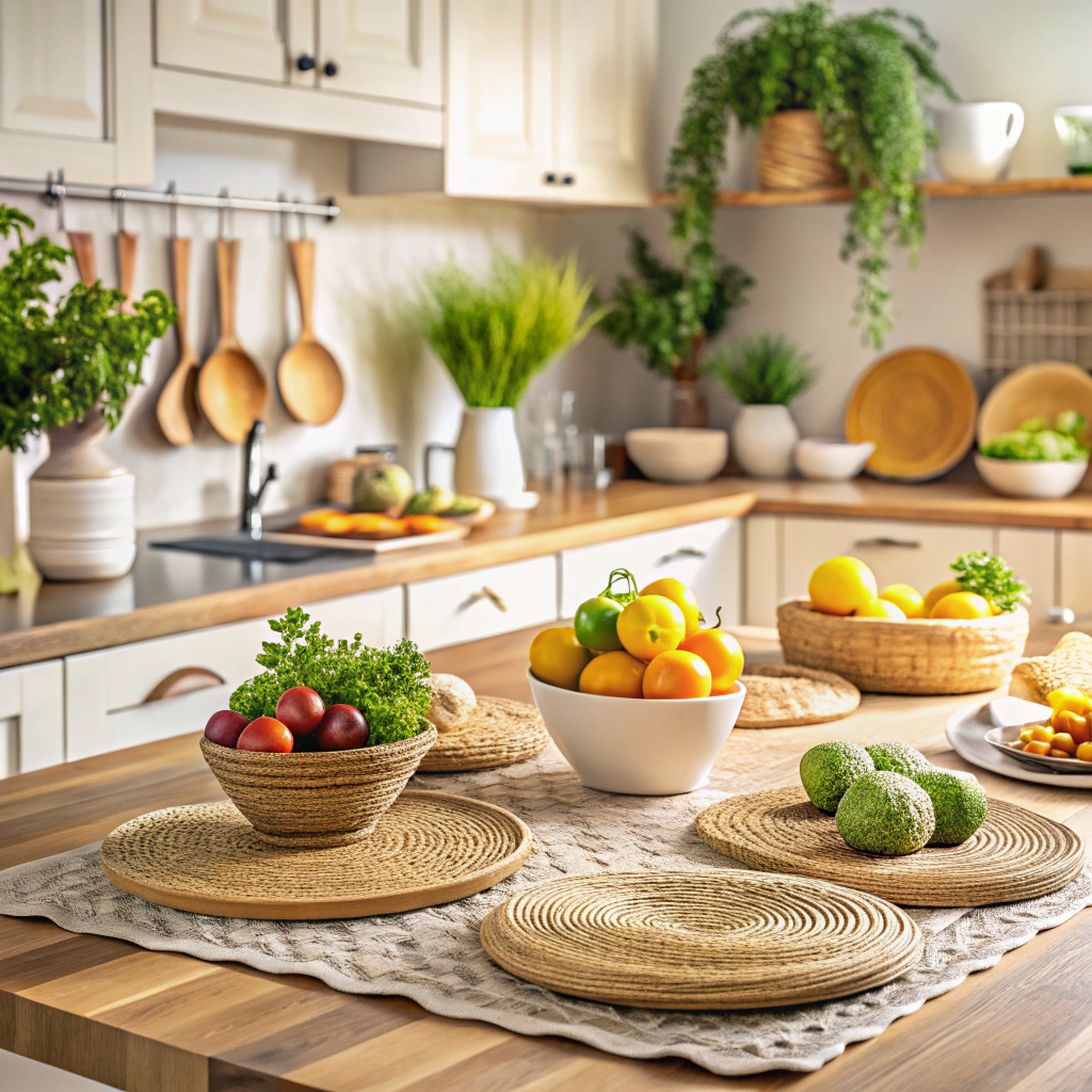 handmade woven placemats